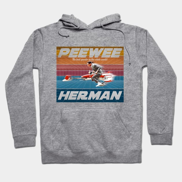 Peewee Speeder Hoodie by creativespero